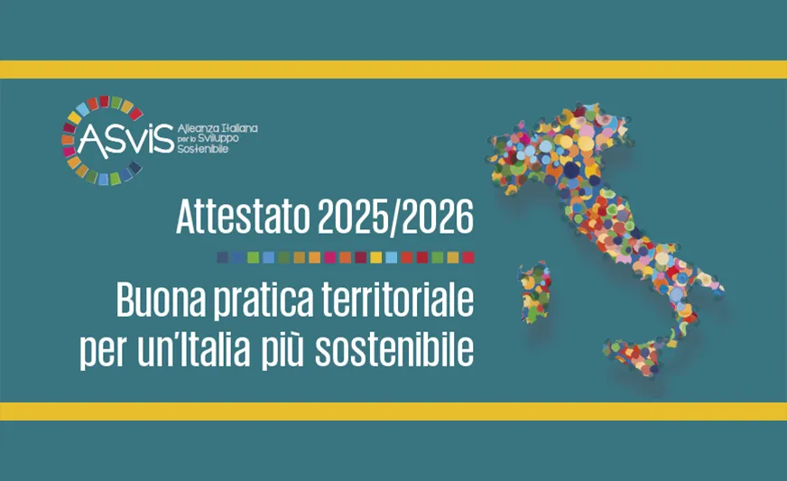 Attestato 2025/2026. Buona pratica territoriale per una Italia più sostenibile